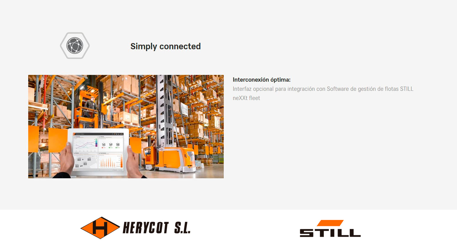 Simply connected - Carretilla Diésel y de Gas STILL RCD/RCG 40-50