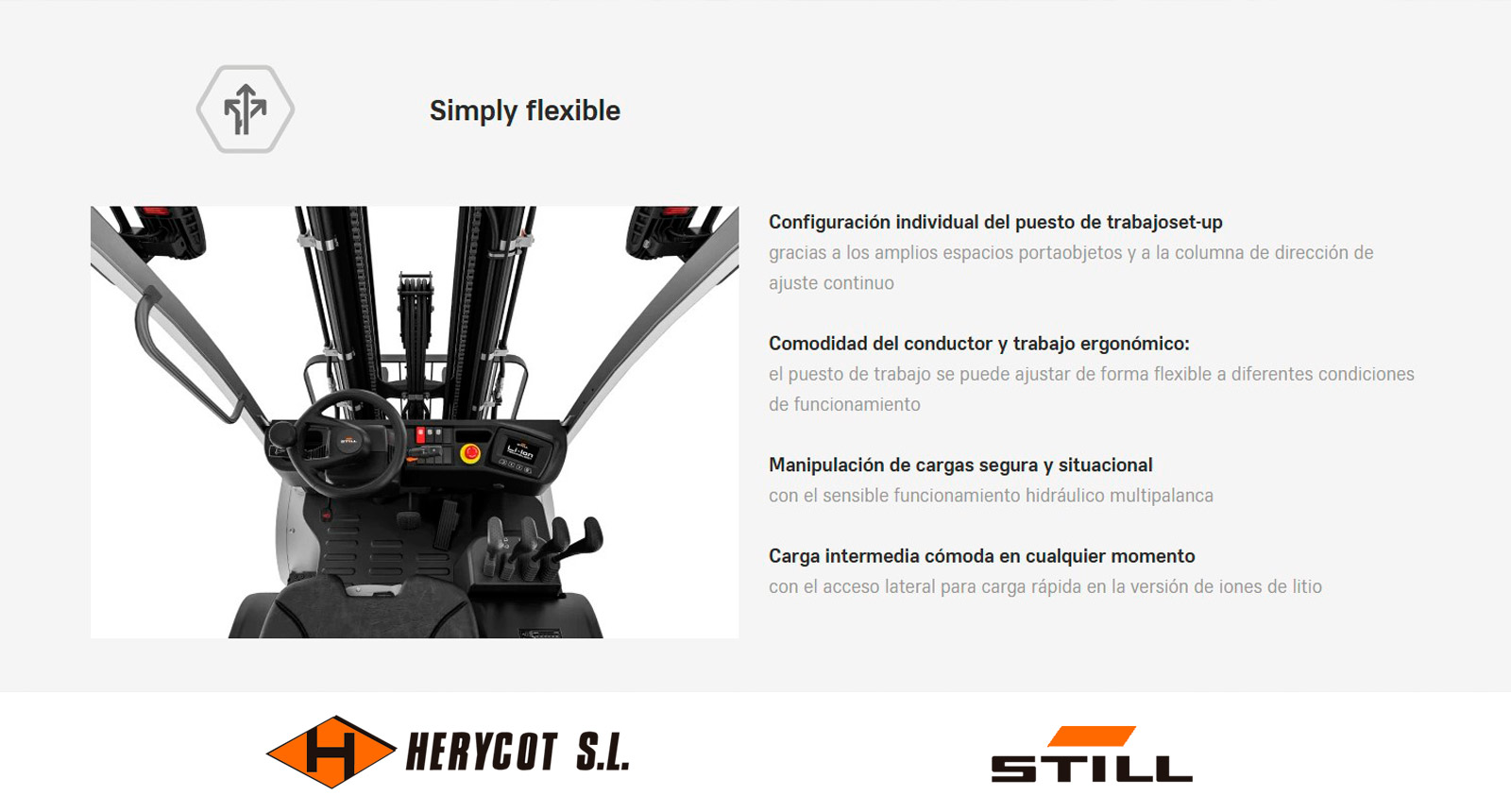 Simply flexible - Carretilla Eléctrica STILL RCE 15-20