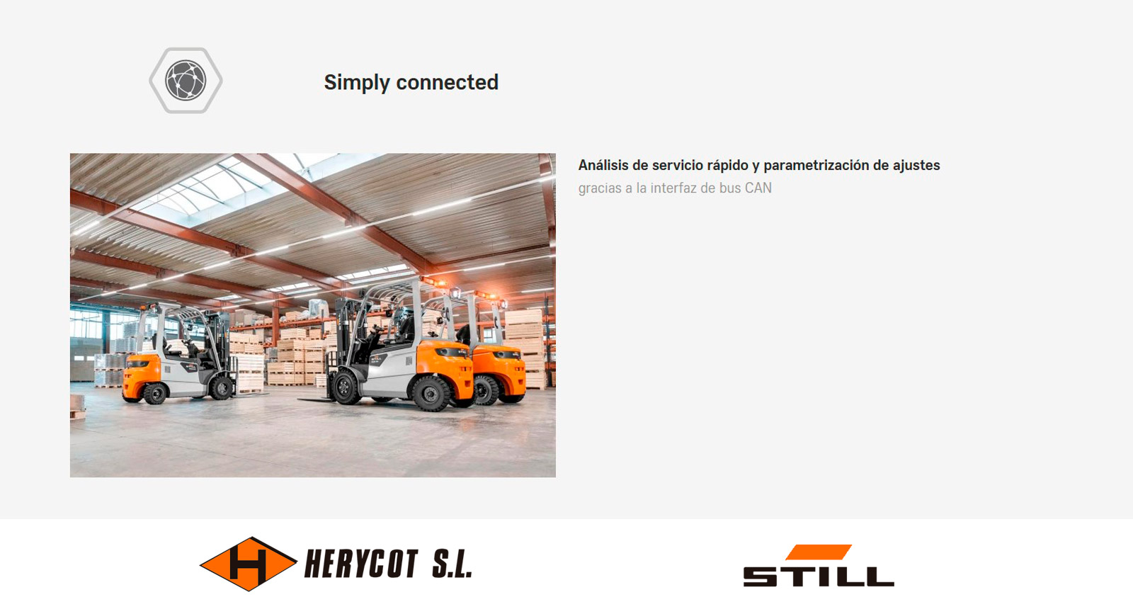 Simply connected - Carretilla Eléctrica STILL RCE 25-35