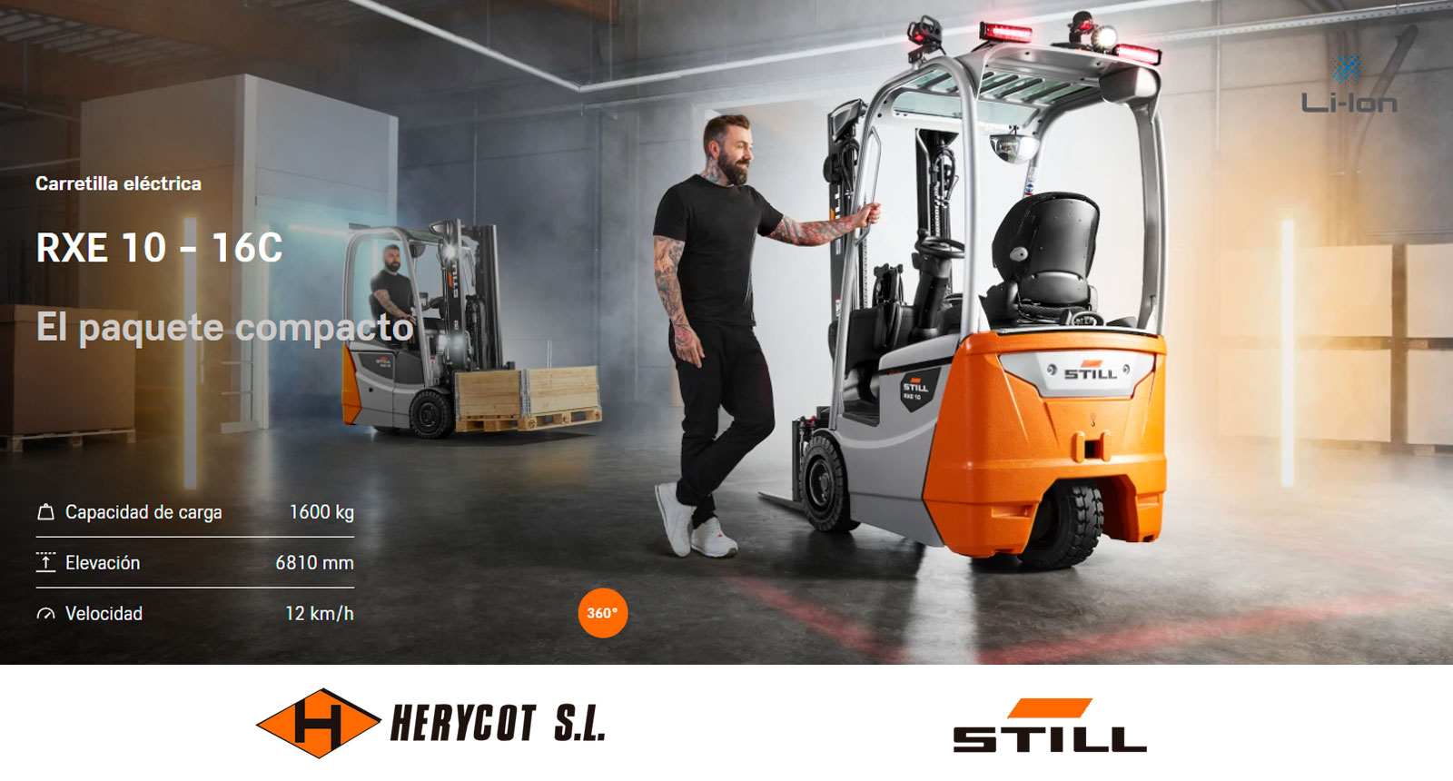 Carretilla Eléctrica STILL RXE 10 – 16C