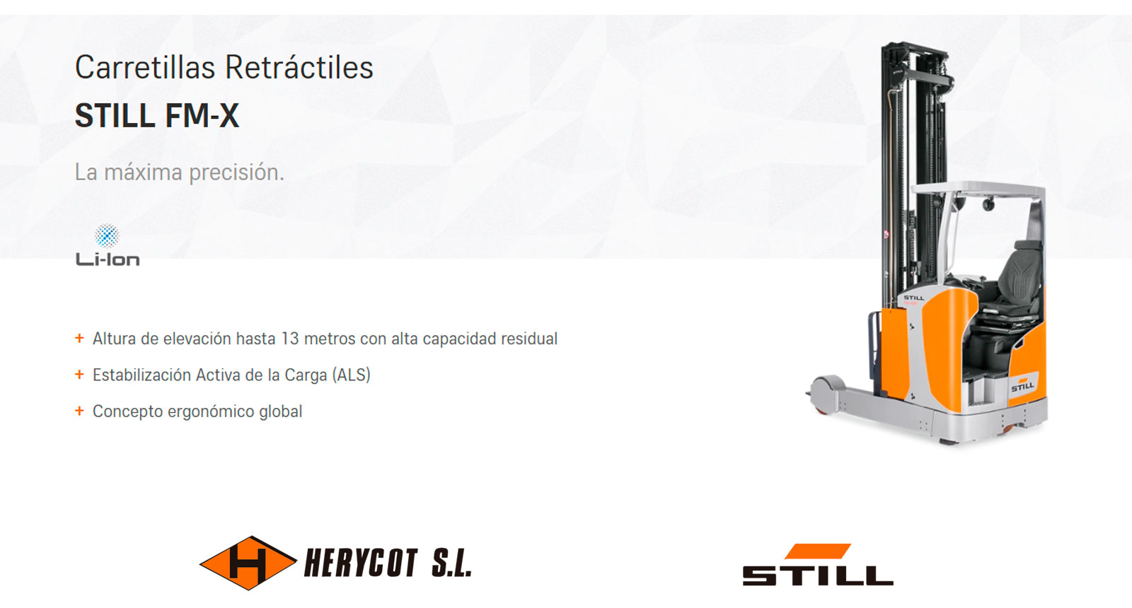 Carretilla Retráctil FM-X